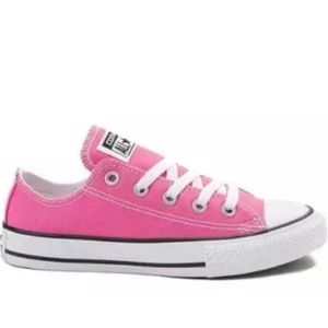 Converse All Star Lo Pink NEW Little Kids Sz 12